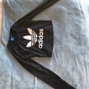 Adidas crop top and leggings set